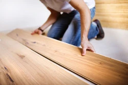 Pose de parquet flottant ou massif  